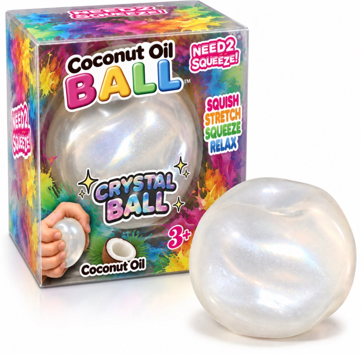 Coconut Oil Crystal Ball