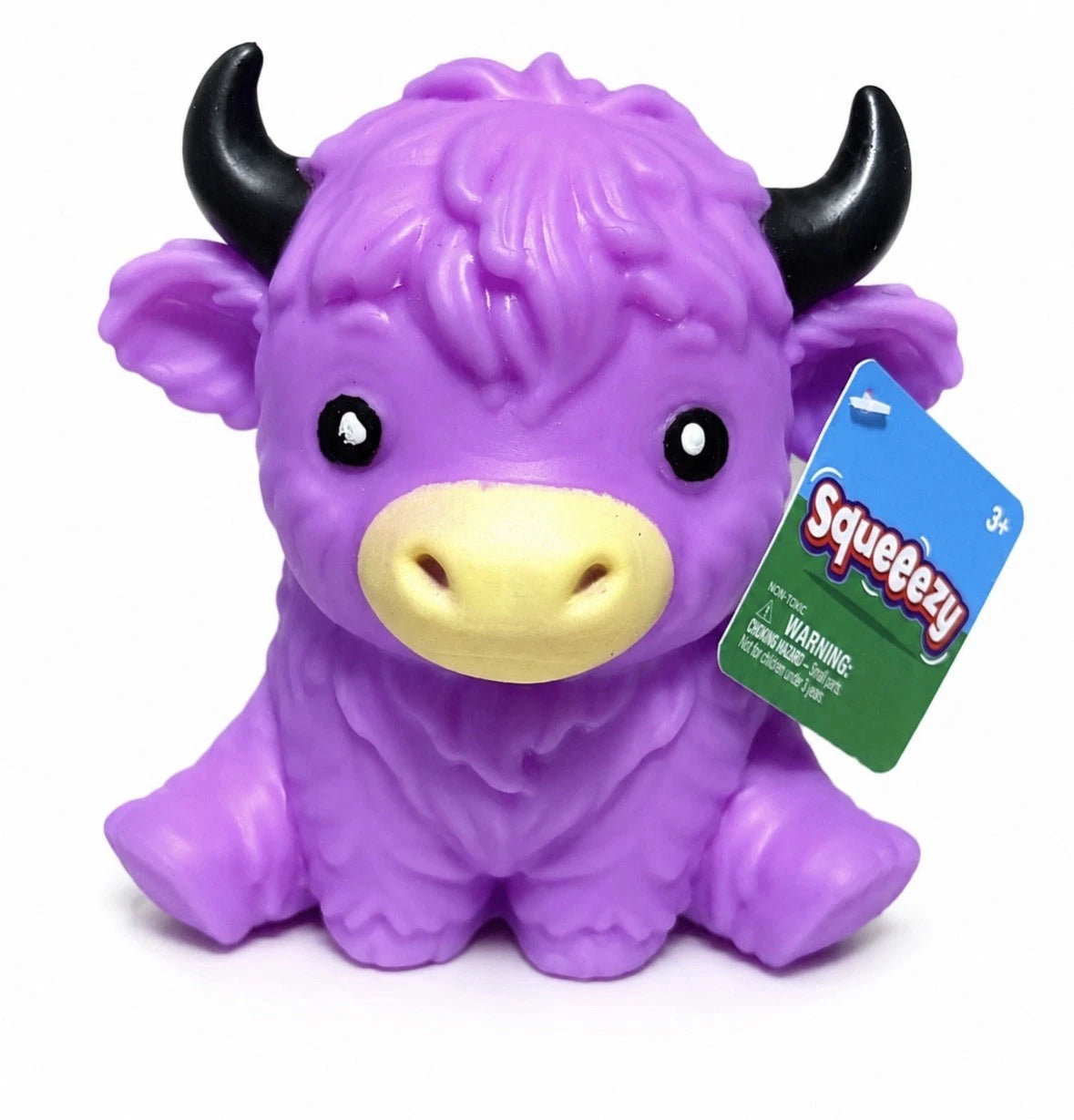 Colorful Highland Cow Squishy